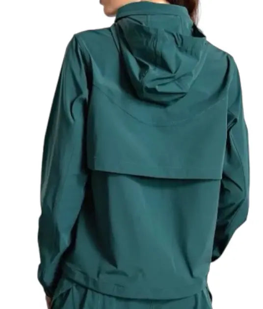 Lightweight Evergreen Zip Up Hoodie Runway Athletics