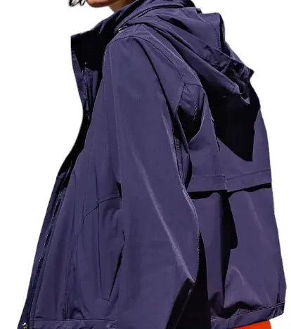 Lightweight Navy Zip Up Hoodie Runway Athletics