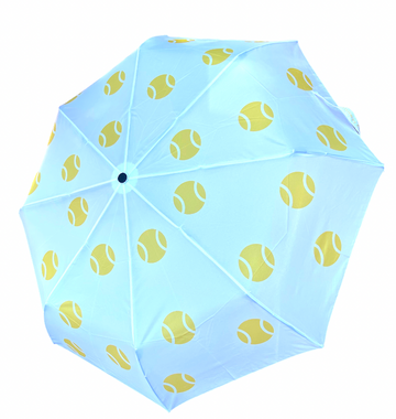 Tennis Balls Umbrella - Yellow