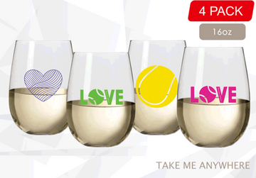 Tennis Tumblers - Runway Exclusive