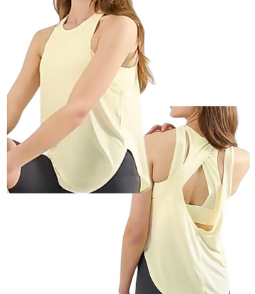 Everyday Sports Tank - Pale Yellow