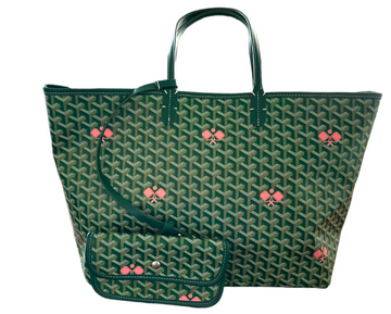 The Whimsy Pickleball Lovers Large Tote - Pink Paddles