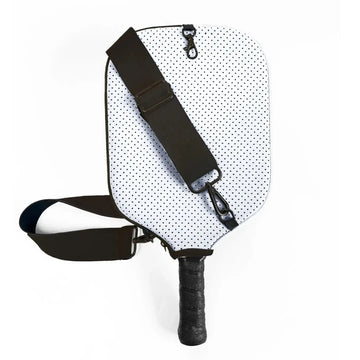 Pickleball Paddle Crossbody - White Runway Athletics