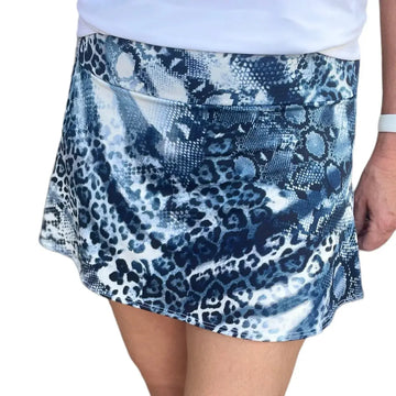 Nola Blue Animal Court Skirt