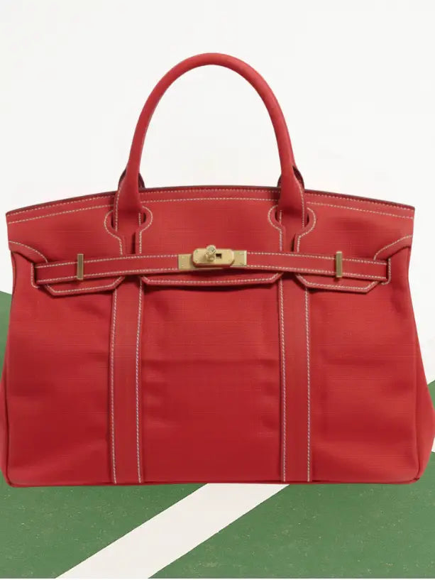 Canvas "Boatkin" Boat Bag - Red