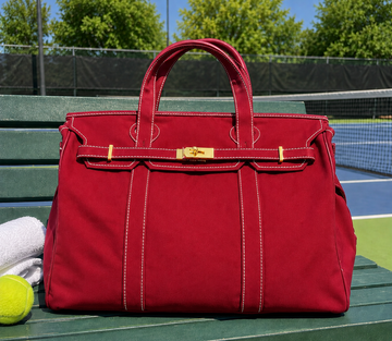 Canvas Tote Bag - Red
