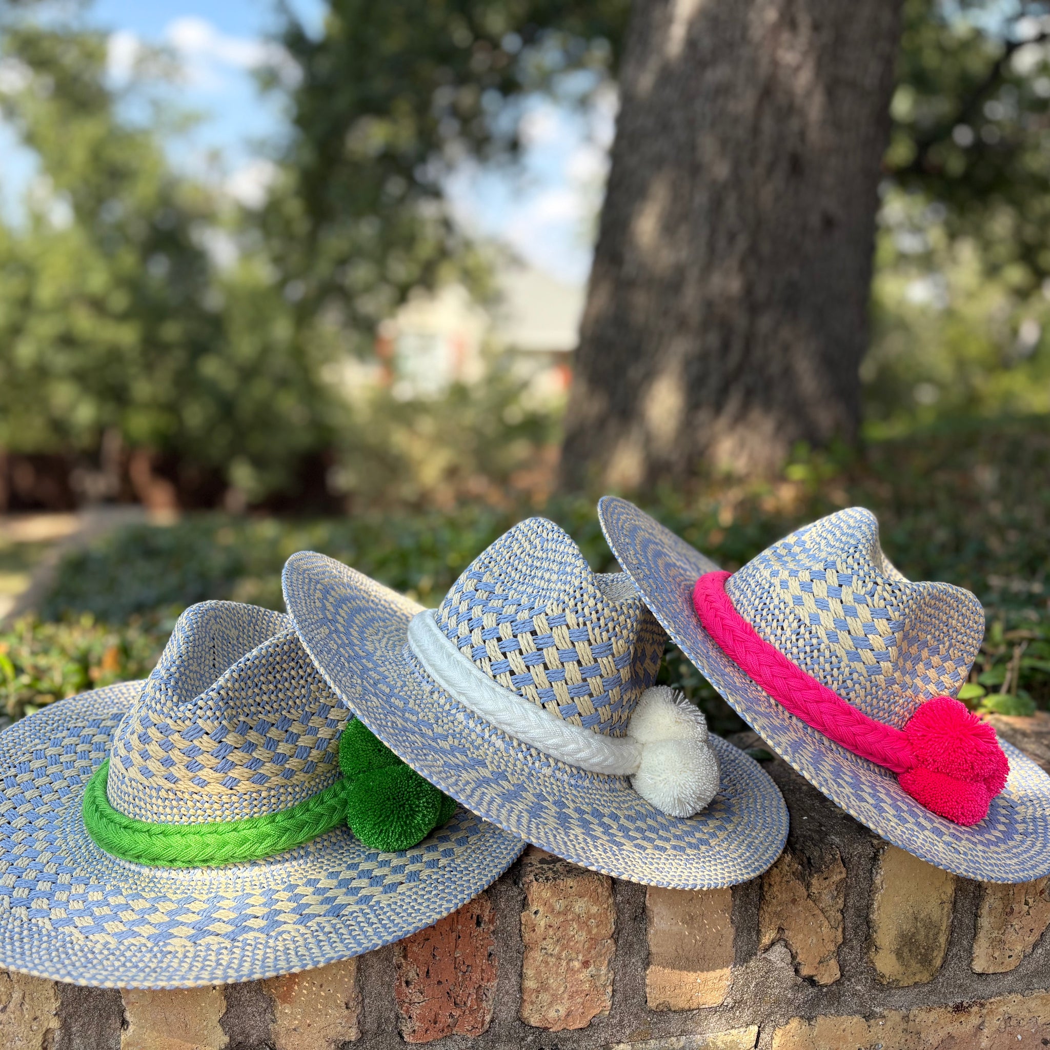 Pom Pom Spectator Hat (3 Options)