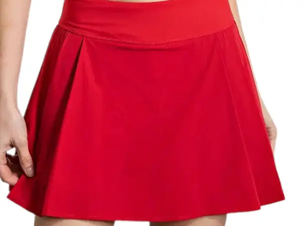 Red Hot Court Skirt Runway Athletics