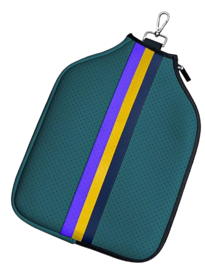 Hanging Pickleball Paddle Cover - Stripes