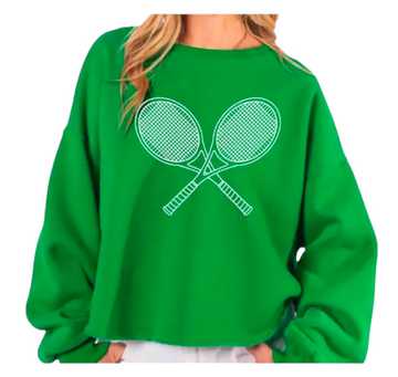 *** PREORDER *** Double Trouble Exclusive Runway Tennis Sweatshirt