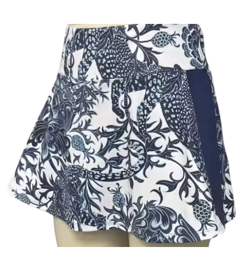 The Game Changer Skirt - "Jungle Nights with Drying Strips"