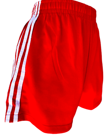 Old School Tennis Shorts - Red