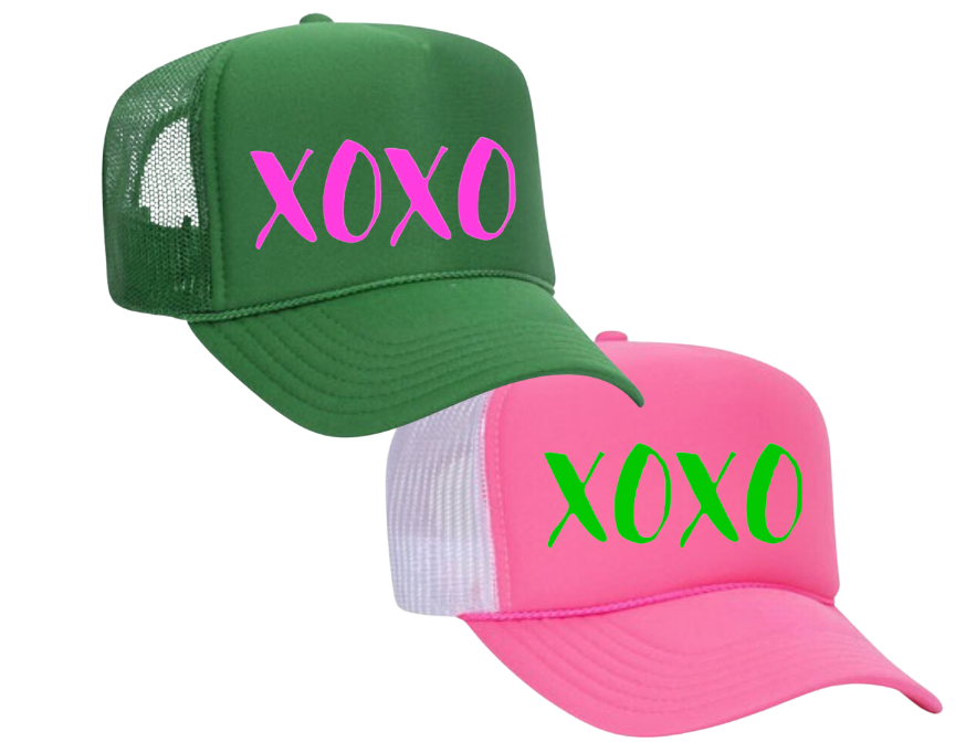 XOXO Trucker Hat - 2 Colors