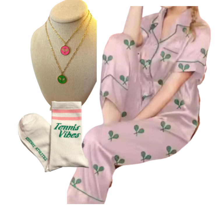 Tennis Jammie Gift Set