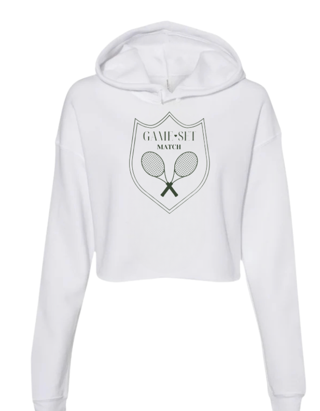 Tennis Hoodie - "Game, Set, Match"