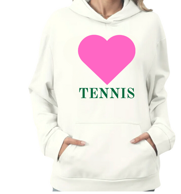 Love Tennis Hoodie