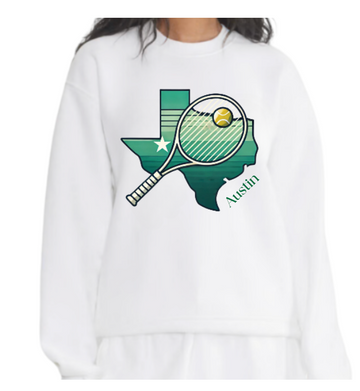 Tennis in Texas Sweatshirt