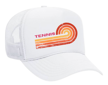 Old School Tennis Trucker Hat