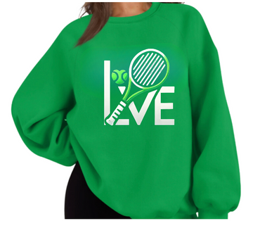 Love To Play Sweatshirt - Green