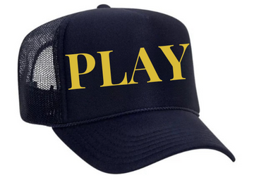 Trucker - PLAY Navy/Gold