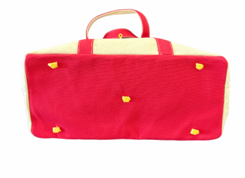 ⭐︎限定値下げ⭐︎ボートキン Boatkin Bag 赤 キャンパス地 トートバッグ Boatkin Bags — Birkin-Inspired Canvas Totes