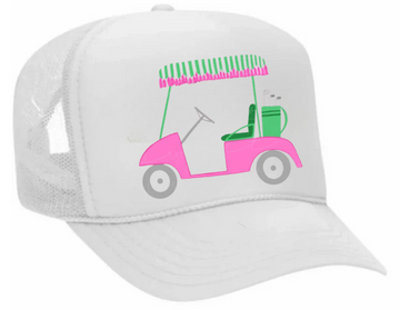 Golf "Caddy Cap" - White