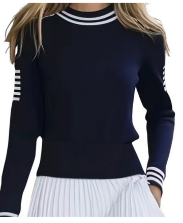 Women's Golf Sweater - Navy