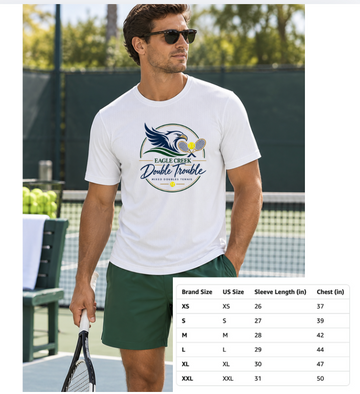 Double Trouble Mens Quick Dry Tee