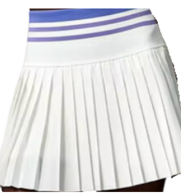 Twirl Court Skirt - White