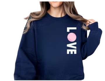 LOVE Tennis Sweatshirt - Navy