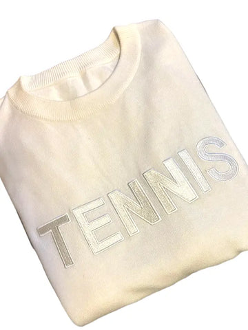 Tennis Sweater - Ivory TENNIS
