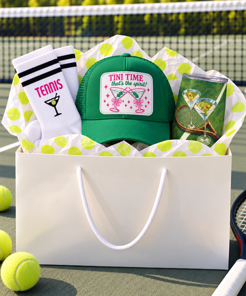 Cheers to Tennis Gift Set