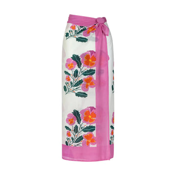 Floral Sarong Skirt