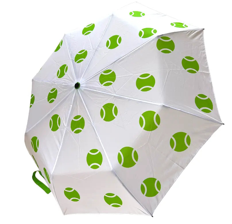 Stay covered in style with our Tennis Ball Umbrella for sports lovers. Durable, functional, and perfect for any outdoor activity. Shop now