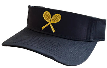 Shop for womens tennis visor in Navy Blue from Runway Athletics. It has an Adjustable Velcro back strap with 100% Cotton Twill. 